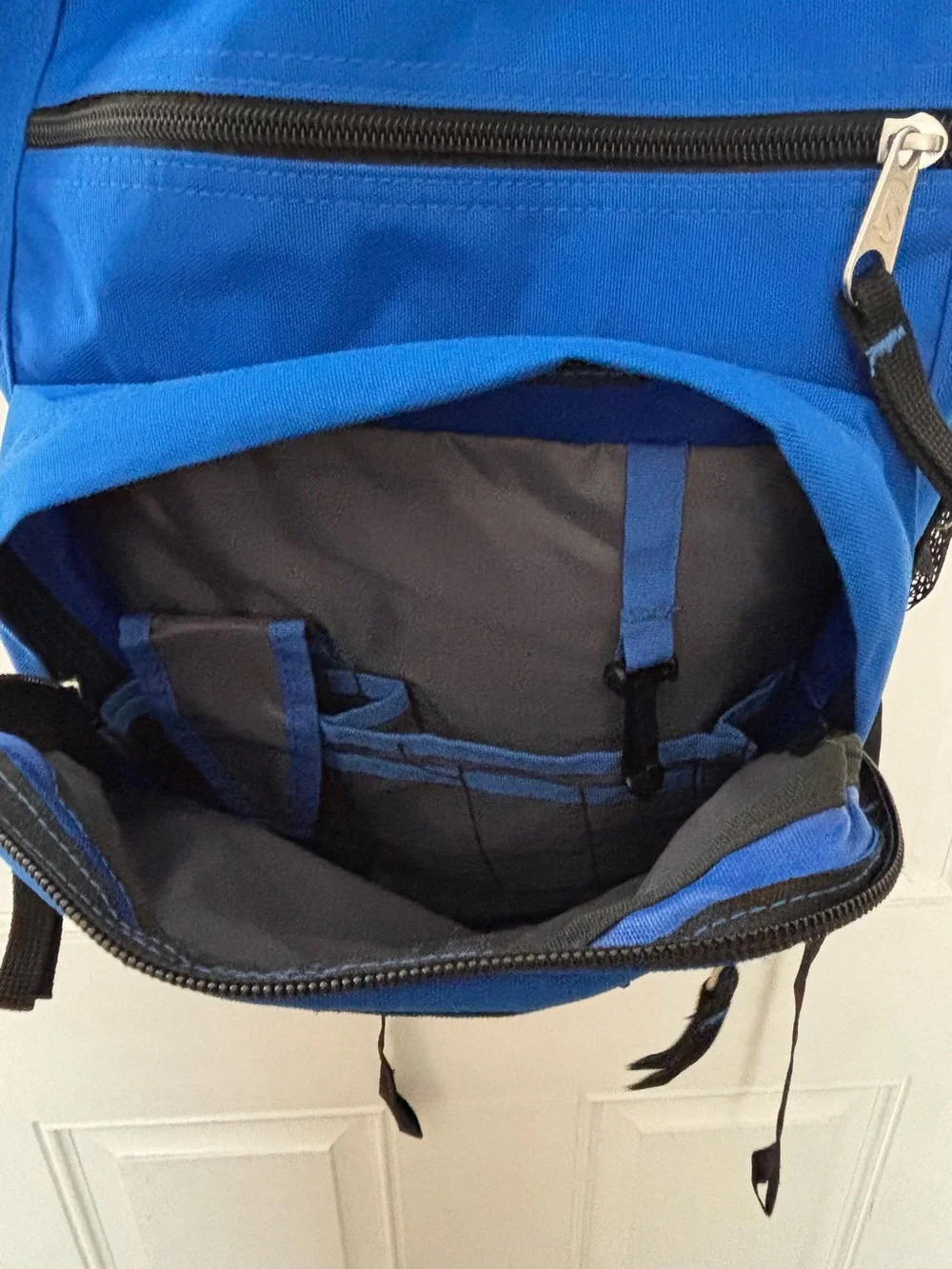 JanSport Big Student Backpack Blue Streak Large School College Laptop Bag